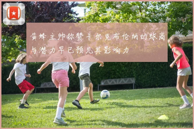 黄蜂主帅称赞卡尔克布伦纳的球商与潜力早已预见其影响力